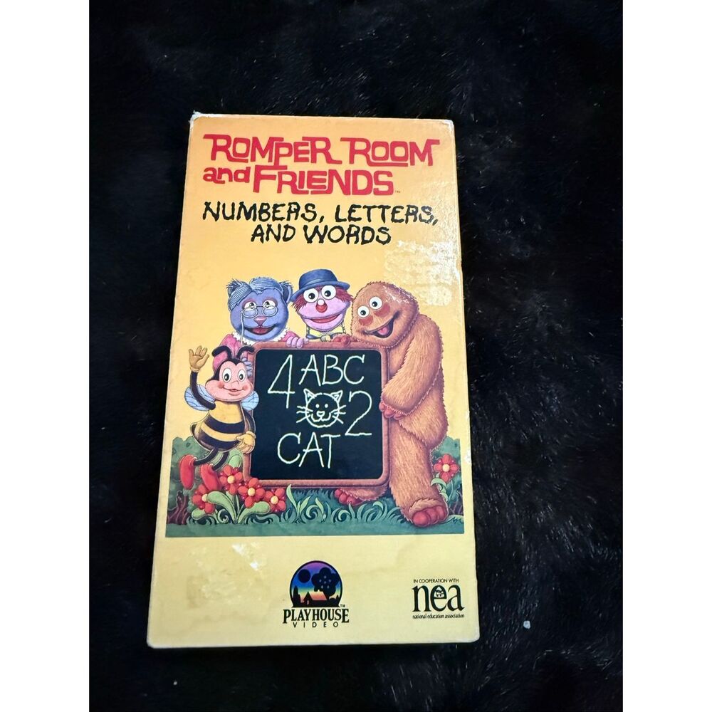 Romper Room and Friends Numbers Letters VHS CBS Fox Children’s Video